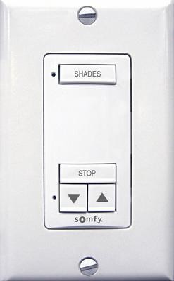 Somfy DecoFlex Single Channel Wall Switch